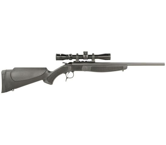 Cva Cr4817wp Scout  350 Legend Caliber 1Rd 20", Matte Blued Barrel/Rec, Black Synthetic Stock, 3-9X32mm Scope Included