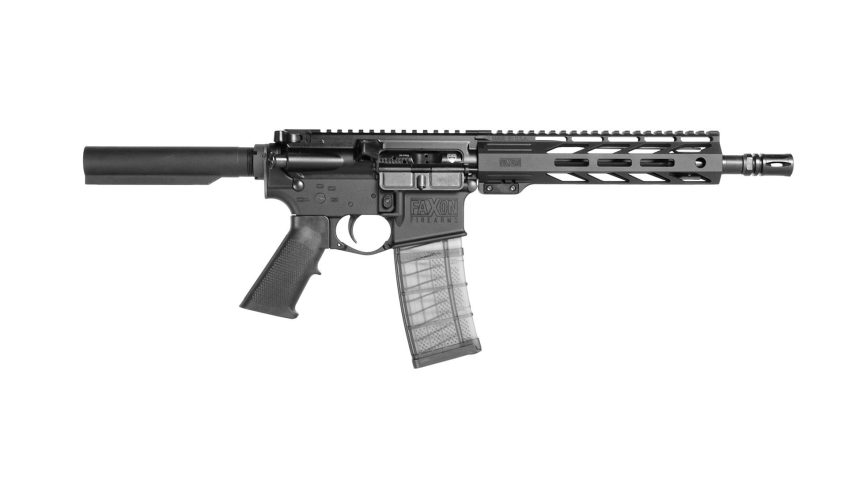 Faxon Firearms Ascent Forged Aluminum AR15 Pistol – Black FX5110