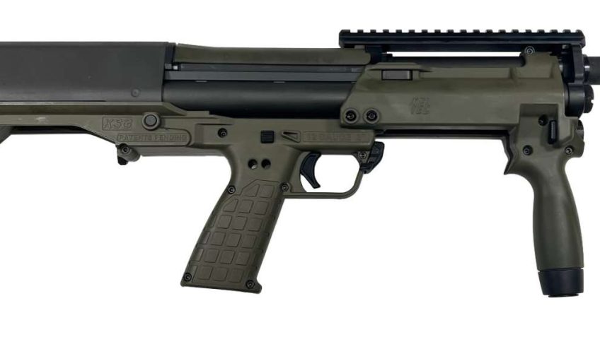 Kel-Tec KSG-NR Compact 12 Gauge 3in Green Pump Shotgun – 18.5in