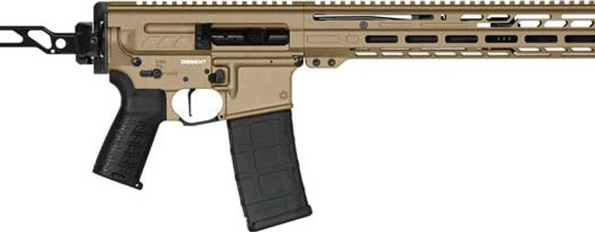 CMMG RIFLE DISSENT MK4 9MM 16" RDB/9ARC FOLDING STOCK TAN