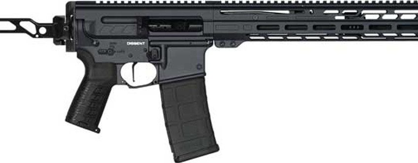 CMMG RIFLE DISSENT MK4 9MM 16" RDB/9ARC FOLDING STOCK GREY