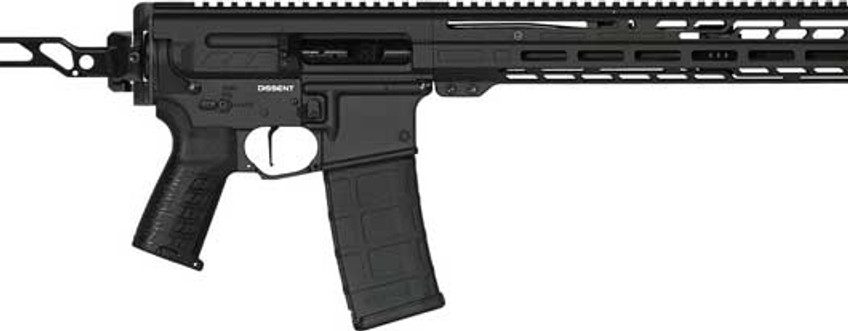 CMMG RIFLE DISSENT MK4 9MM 16" RDB/9ARC FOLDING STOCK BLACK