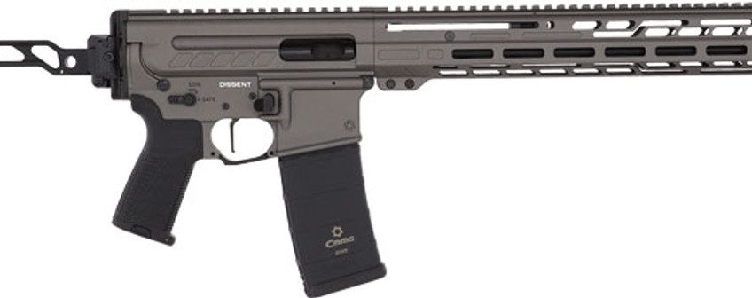 CMMG RIFLE DISSENT MK4 9MM 16" RDB/9ARC FOLDING STK TUNGSTEN