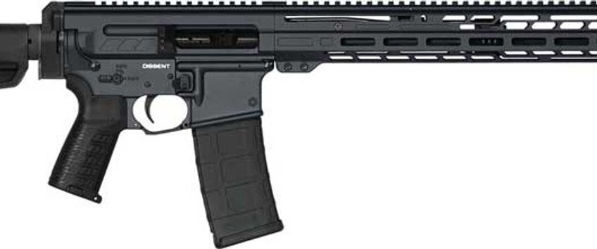 Cmmg Rifle Dissent Mk4 9Mm 16" Rdb/9Arc Sl-K Adj Stock Grey 94AA90F-SG 00810103475632