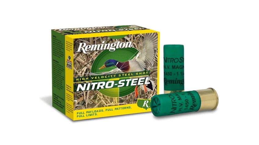 Remington Nitro-Steel 12 Ga 3″ #3 1.25oz Shotgun Ammo – 250 Rounds – Dirty Bird Industries