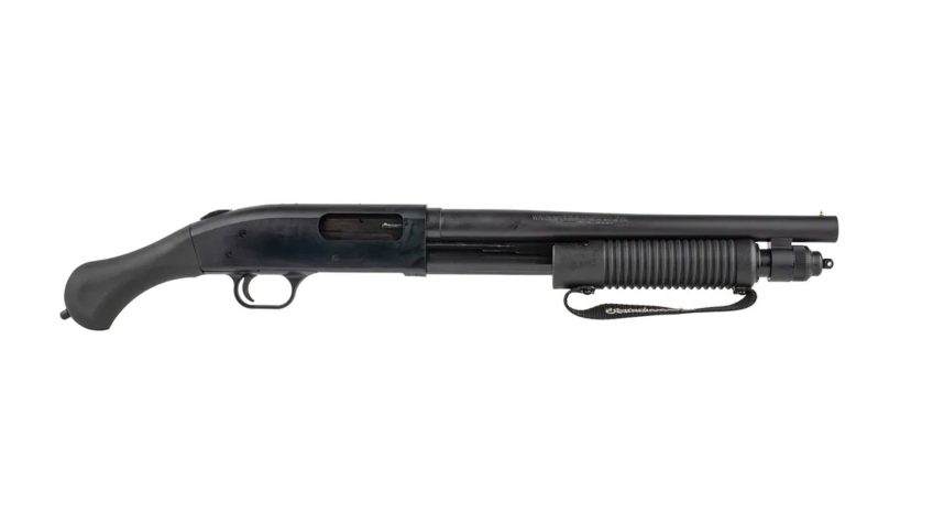 Mossberg 590 Shockwave 14″ 12 Gauge 5Rd Pump-Action Shotgun – Black – Dirty Bird Industries