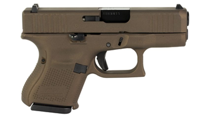 GLOCK 26 GEN5 9MM 10RD MIDNITE BRONZ UPC: 810100236328