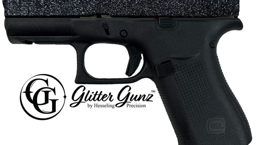 GLOCK 43X MOS 9MM 3.41 GLITTER GUNZ TWILIGHT