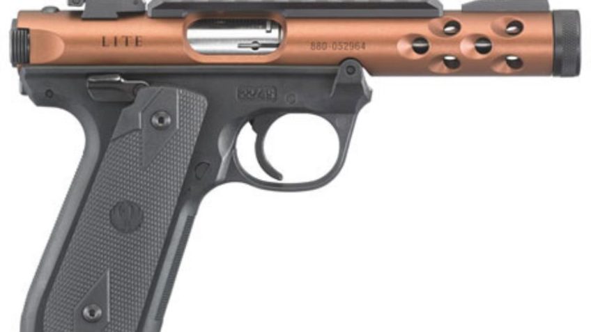 RUGER MARK IV 22/45 LITE 22LR 4.4 BRONZE 10RD 43909