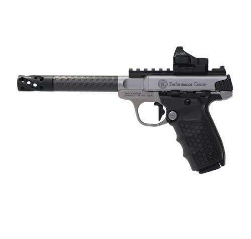 S&W Performance Center Sw22 Victory Target Model .22 LR Carbon Fiber Barrel MA Compliant Used 12081U 022188877151