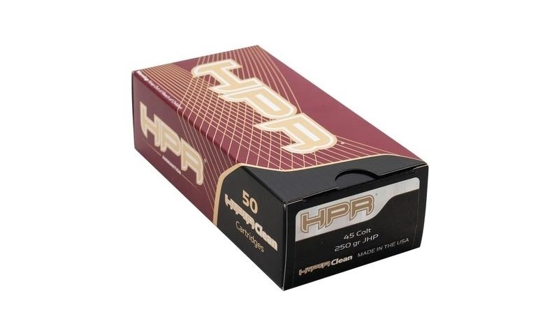 HPR Ammunition Hyperclean Defensive .45 Colt 250 Gr, Xtp Hollow Point, 50rd/Box