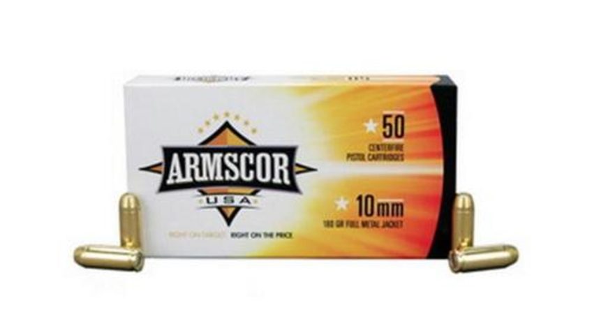 ARMSCOR/ROCK ISLAND AMMO 10MM 180GR. FMJ 50-PACK 50181