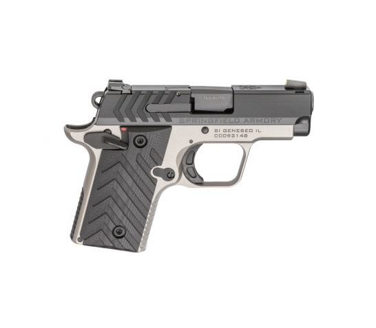 Springfield 911 380Acp 2.7''Bbl 6Rd Titanium/Blk PG9109TN 706397925659