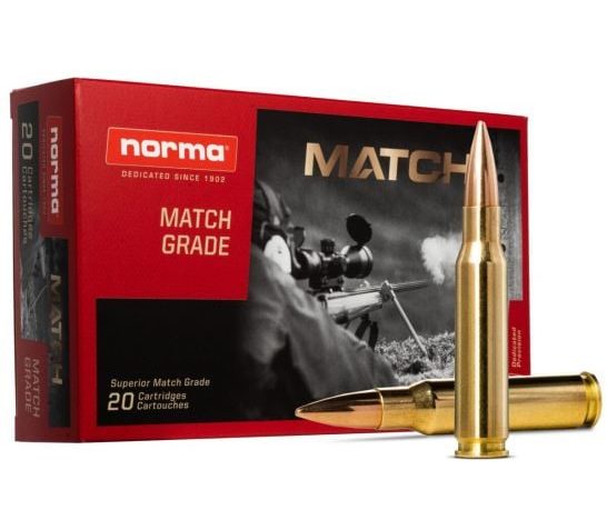 Norma Ammo .308 Win. 175gr MATCH 20RD