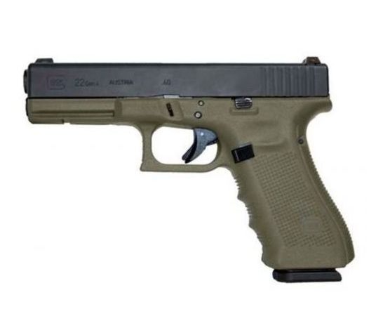 Glock 22 Gen 4 Frame Battlefield Green .40 SW – No Action