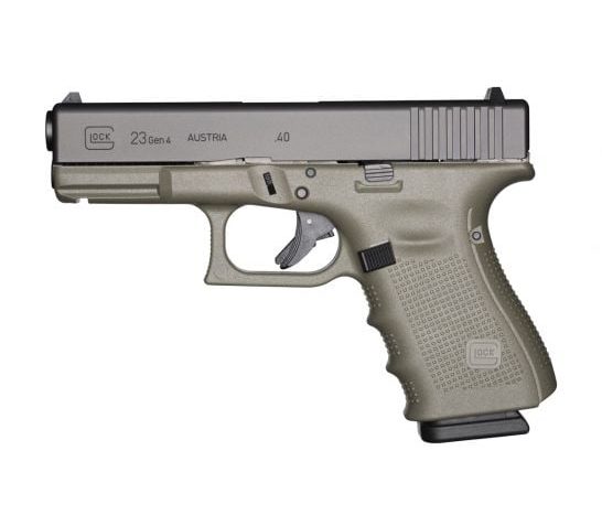 Glock 23 Gen 4 Frame Battlefield Green .40 SW – No Action