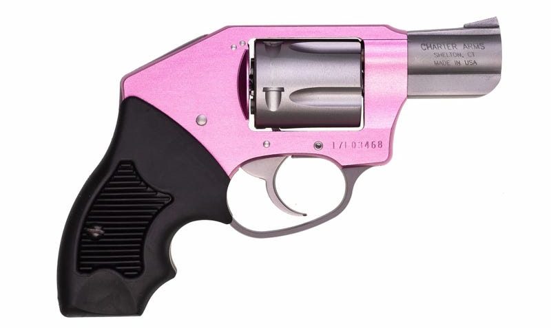 CHARTER ARMS The Pink Lady Off Duty .32 Mag 2in 6rd Pink/Stainless Steel Revolver (53251)