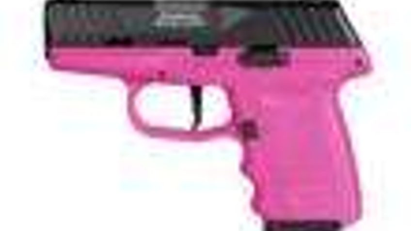 SCCY Firearms DVG-1 Handgun 9mm – 3.1″ – Black Nitride – Pink Polymer Frame – No Safety