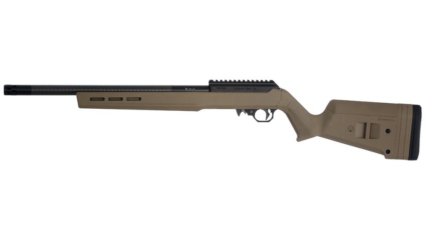 Volquartsen VM-22 Semi-Auto Rimfire Rifle with Magpul Stock –  Black Matte – FDE – .22 Long Rifle