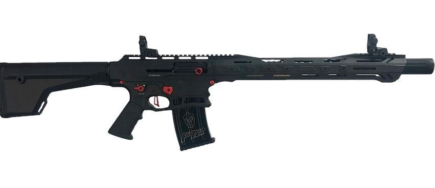 Typhoon defense F12 Puma Sport Shotgun 12ga 5rd Magazine 18.5" Barrel Black Cerakote F120104SCA