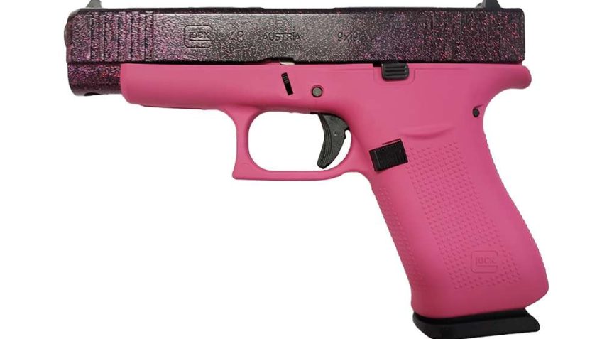 GLOCK 48 9MM FUSCHIA GLITTER/PNK