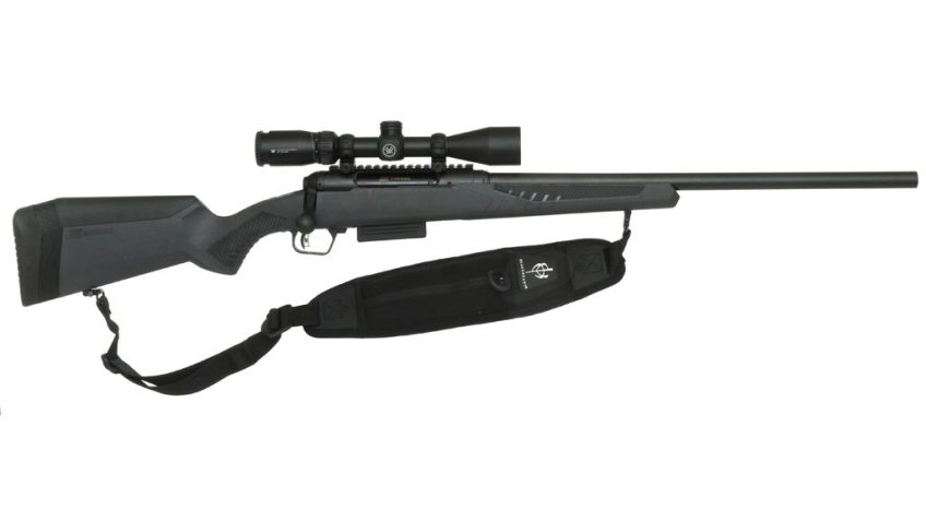 Savage 220 Bolt Action Shotgun Package 20 Ga. 22 In. Grey W/ Vortex Scope & Sling 57802