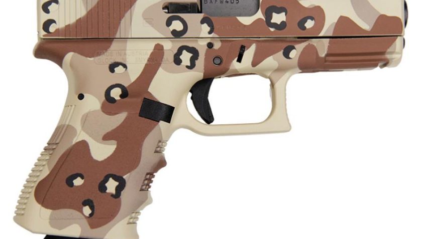 Glock Glock Glock 19 Gen 3, 9Mm, 4.02" Barrel, Chocolate Chip Camo, (2) 10-Rd PI1950204N-CHCHP