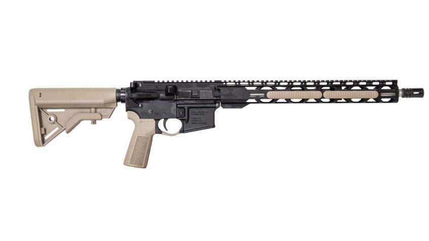 Radical Firearms AR Rifle – Black / Fde .223 Wylde 16" Stainless Steel Barrel 15" Rpr M-Lok Rail B5 Stock & Grip FR16-223W-SS-15RPR-FDE