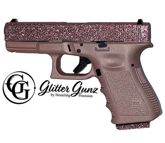 Glock 19 9Mm 4.49 Rose Gold Glitter Gunz UI1950203RGGG