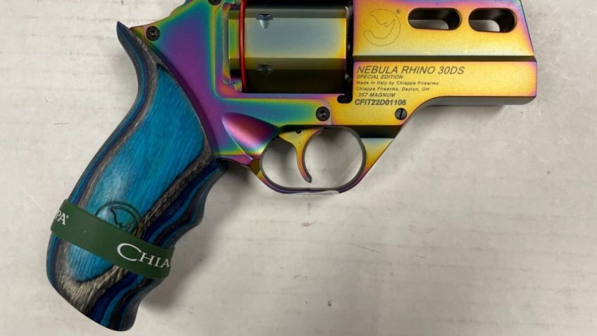 Chiappa Firearms Rhino 30DS Nebula Rainbow .357 Mag 3″ Barrel 6-Rounds