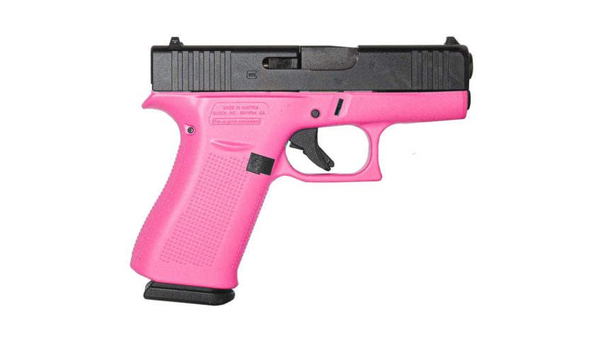 Glock 43X G43x Hga 9Mm 3.6 IN Bbl FS 5Lb Black 2 1… GLOGUX4350201PINK