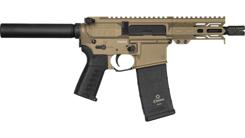 Cmmg Pistol Banshee Mk4 9Mm 5" Rdb/9Arc 30Rd Pistoltube Tan PE-94A1798-CT