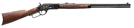 Winchester Repeating Arms 534313140 1873 150Th Anniversary 44-40 Win 13+1 24" Octagon Barrel, Polished Blued Rec With Gold Engraving, Black Walnut Stock