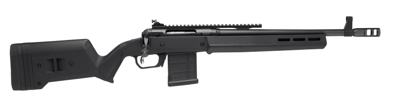 Savage Arms 110 Magpul Scout 6.5 Creedmoor 18″ 1:8″ 5/8×24 Bbl Black BA Rifle w/(1) 10rd AICS Mag, Muzzle Brake & Magpul Hunter Stock 58172