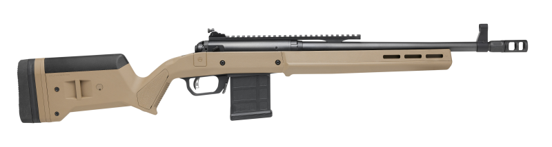 Savage Arms 110 Magpul Scout FDE LH 6.5 Creedmoor 18″ 1:8″ 5/8×24 Bbl FDE Left Hand BA Rifle w/(1) 10rd Mag, Muzzle Brake & Magpul Hunter Stock 58196