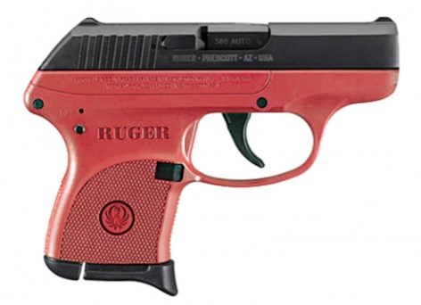 Ruger Lcp 380 2.75"B Red FS Ivs Exclusive 3771