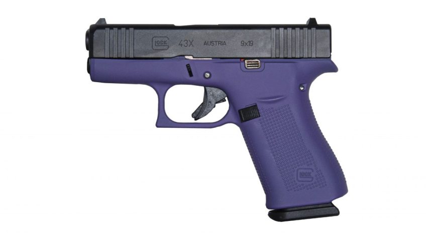 Glock 43X G43x Hga 9Mm 3.6 IN Bbl FS 5Lb Black 2 1… GLOGUX4350201PURP