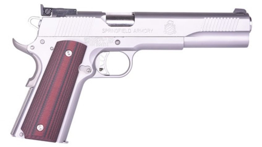 SPRINGFIELD ARMORY 1911 TROPHY MATCH 6" SS TGT # PC9CUS-5