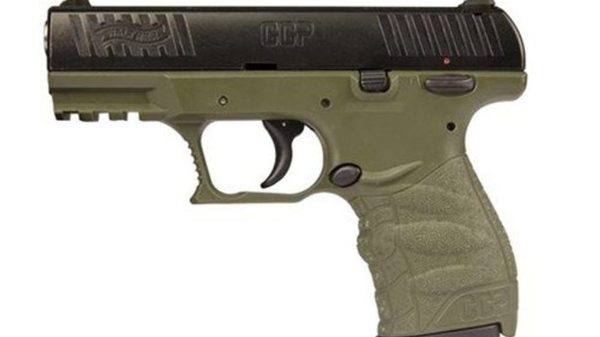 Walther Arms Ccp 9Mm Forest Green 3.54" 8+1 5080311 723364211331