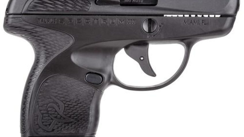 Taurus Spectrum Handgun .380 Acp 6/7Rd Magazines 2.8'' Barrel Black Slide/Grip/Overmold 1007031101 725327613787