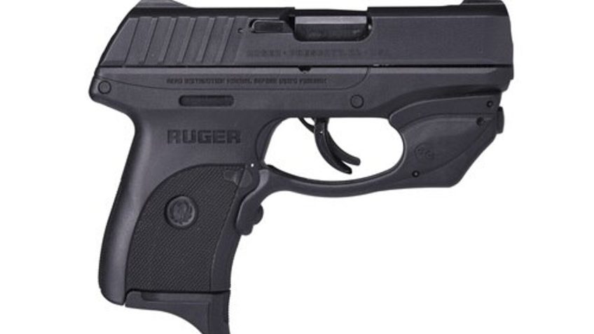 Ruger Ec9s 9MM Blk/Blk 7+1 CT Laser EC9S-CT