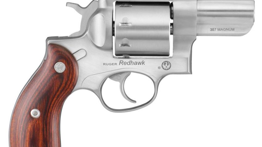 RUGER REDHAWK 357MAG 2.75 SS AS HARDWOOD GRIP 8RD 5033