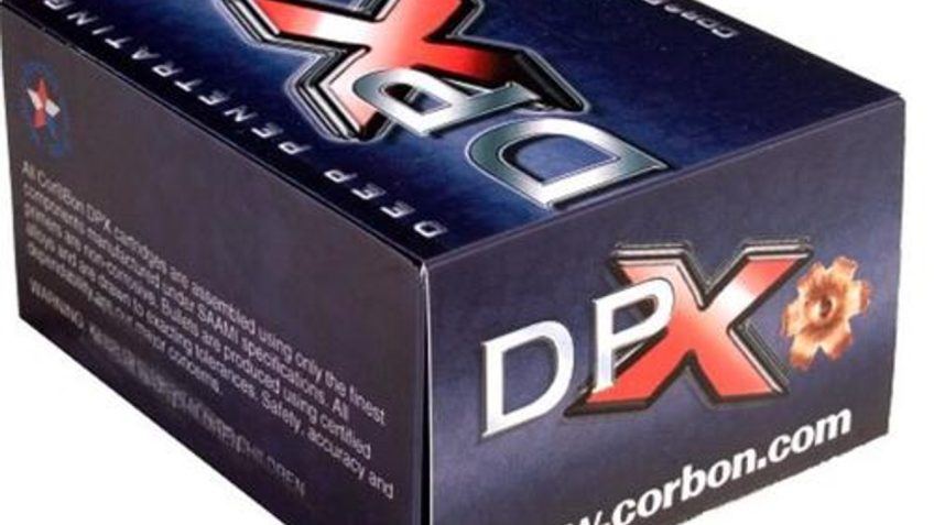 Cor Bon 308 Win 168 Grain Jacketed Hollow Point -DPX Brass Cased Pistol Ammo, 20 Rounds, DPX308168/20