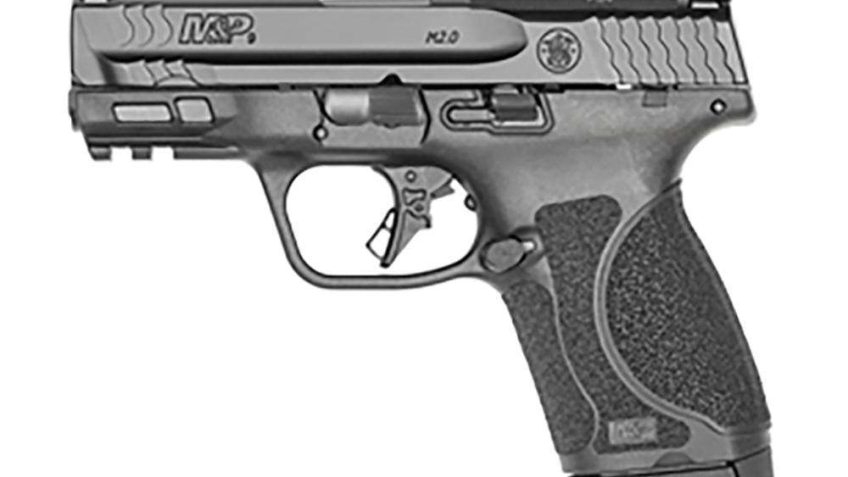 Smith & Wesson M&P 9 M2.0 Compact Handgun 9Mm Luger 15Rd 3.6" Barrel Black Optic Ready NO Thumb Safety Used 13571U