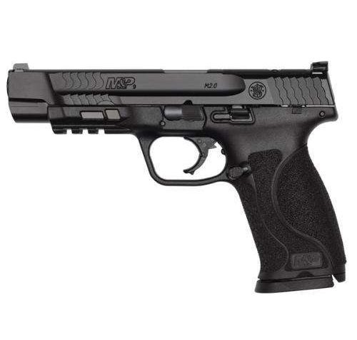 Smith & Wesson M&P 9 M2.0 Handgun 9Mm Luger 17Rd Magazines (3) 5" Barrel Black Optic Ready Night Sights LE Used 12664U