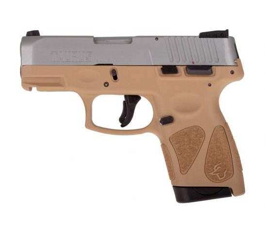 Taurus G2s 9Mm 3.25" 7Rd Tan/Ss 1-G2S939T 725327617471