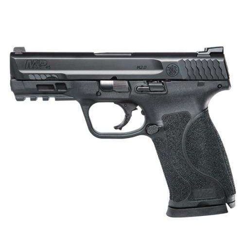 Smith & Wesson M&P 45 M2.0 Compact Handgun .45 Auto 10Rd Magazine 4" Barrel Black Night Sights NO Thumb Safety Used 12311U