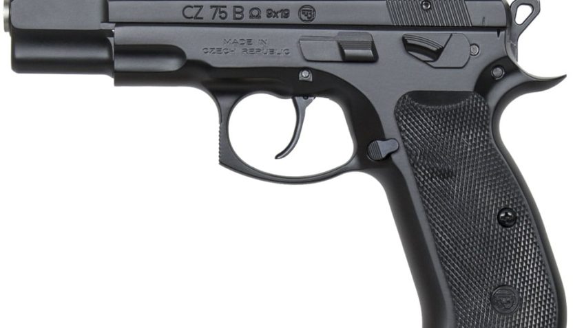 CZ 75 B Omega 9Mm Black Semi-Automatic Pistol (Low Capacity) 01136