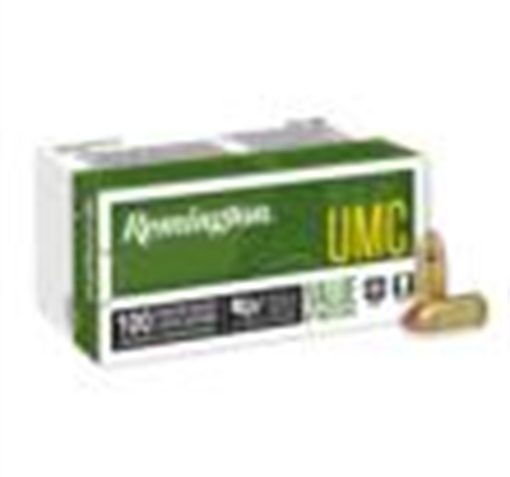 Remington Umc Metal Case Handgun Ammunition 9Mm Luger 115 GR Fmj 1145 Fps 600/Ct 23765C 047700362465