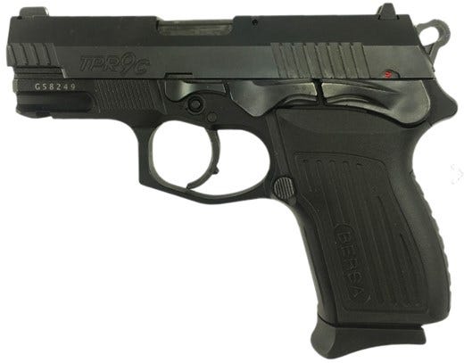 Bersa Tpr9cm10 Thunder Pro Compact Single/Double 9Mm Luger 3.25" 10+1 Black Polymer Grip Black